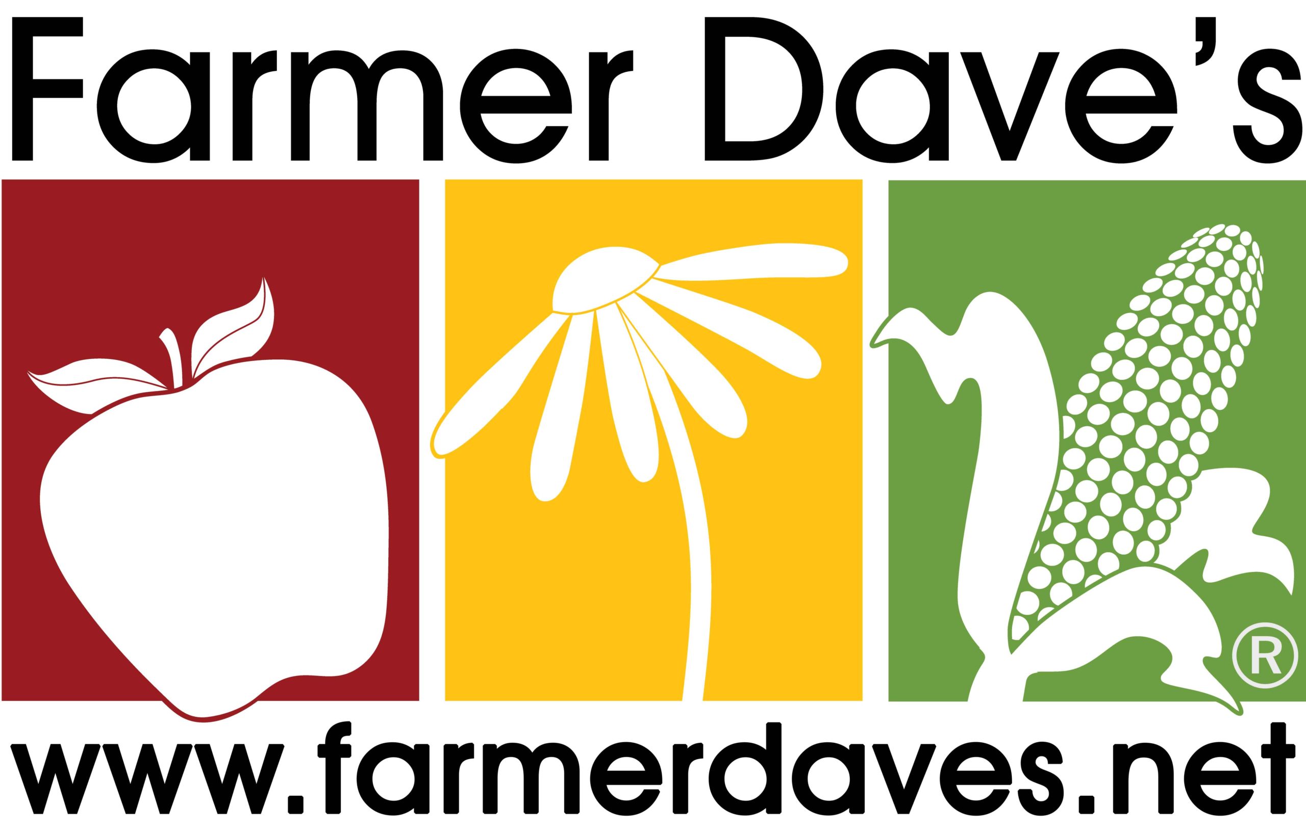 Farmer Dave's logo - image of fresh produce
