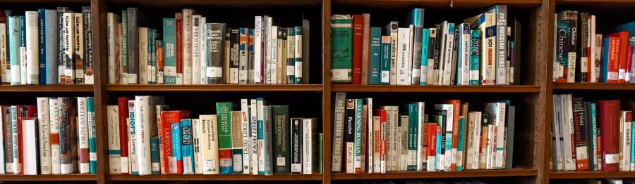 Image of library shelves